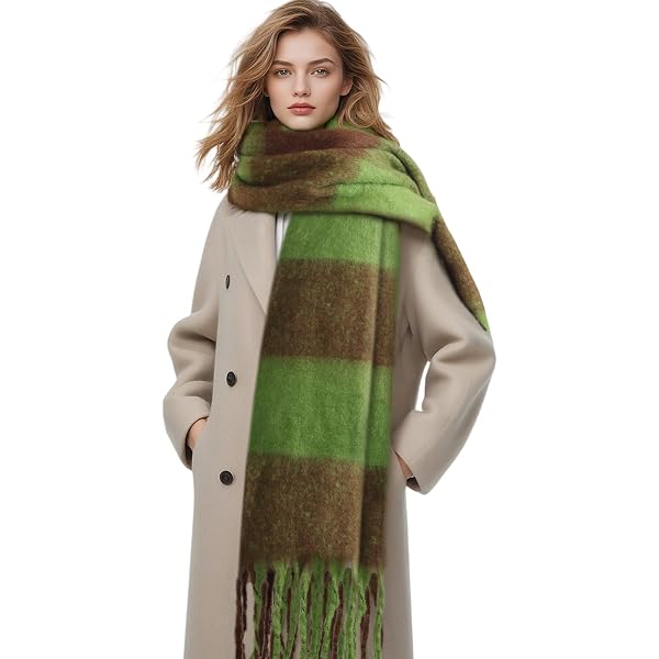 Dkieuyu Chunky Winter Scarfs Women 2026 Long Large Warm Oversized